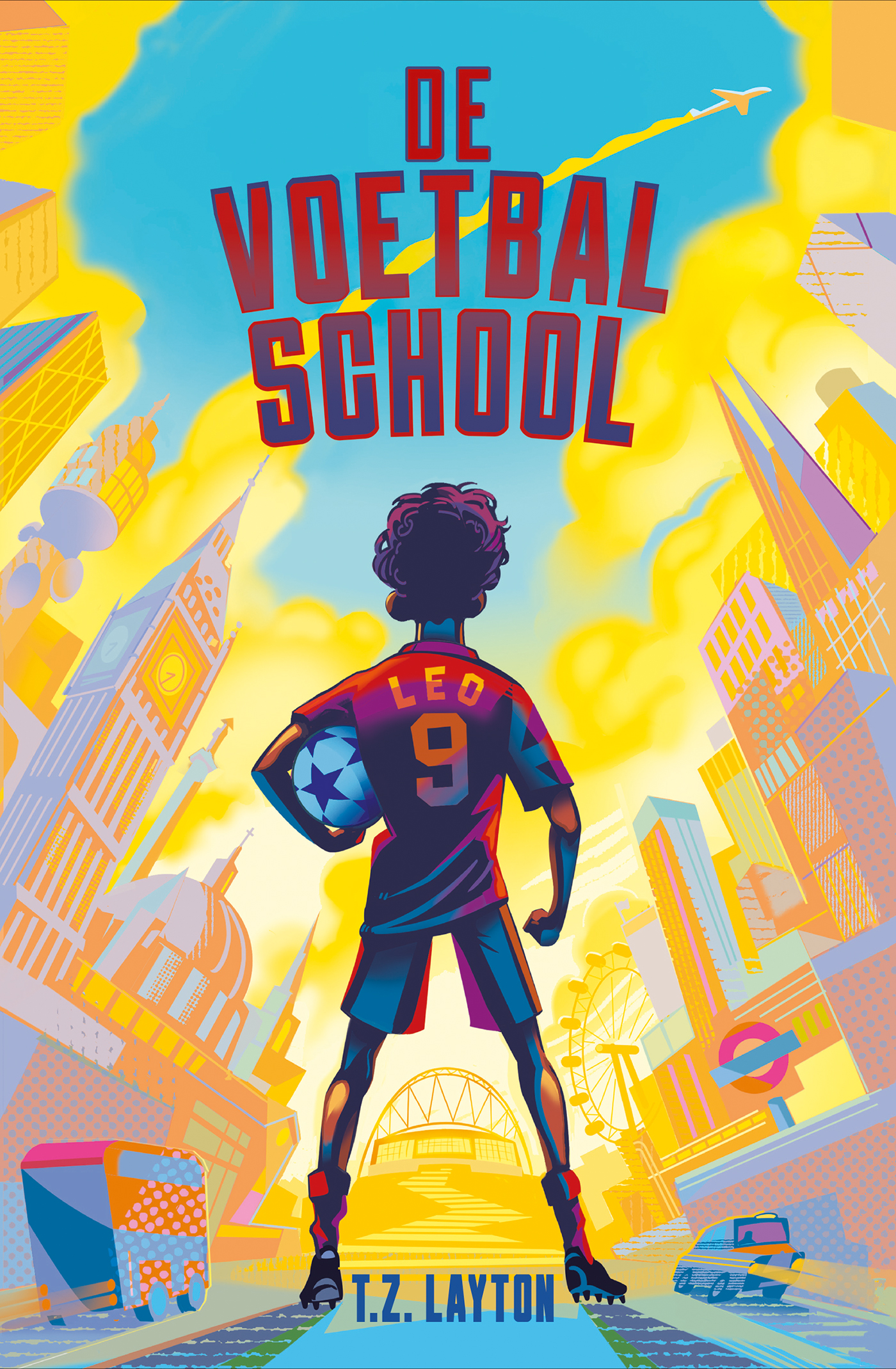 Omslag van De voetbalschool