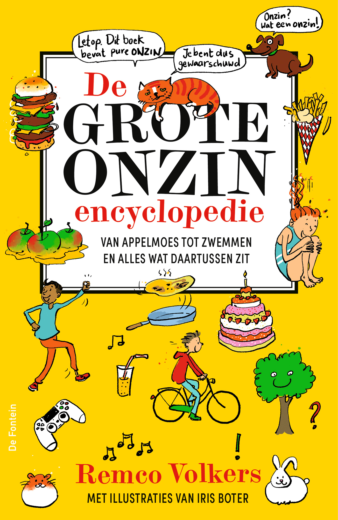 Omslag van De Grote Onzin Encyclopedie