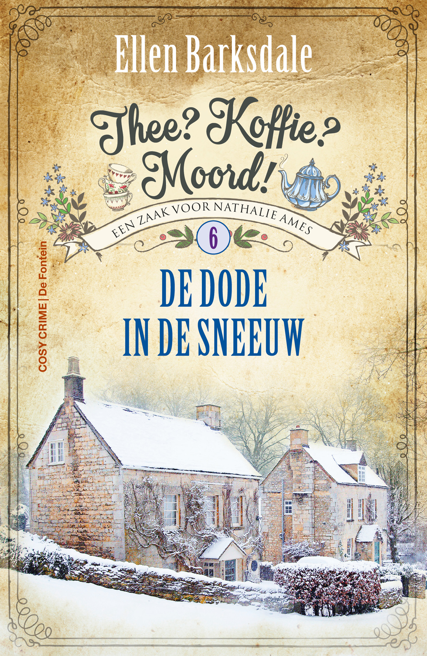 Omslag van De dode in de sneeuw