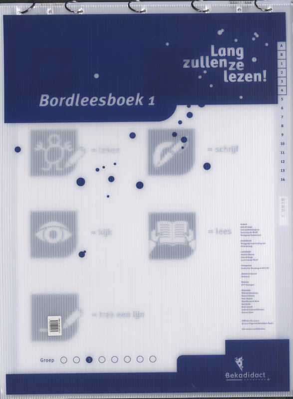Omslag van Bordleesboek