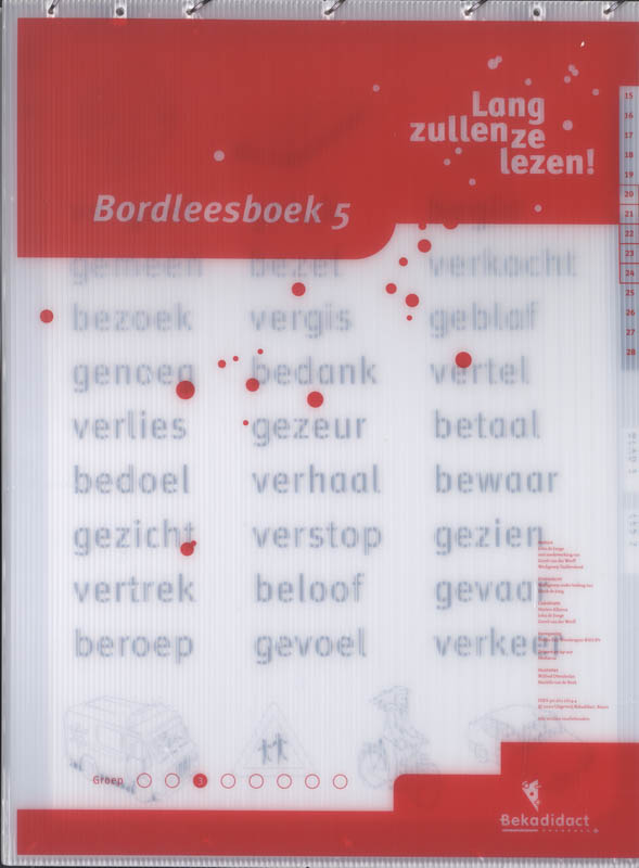 Omslag van Bordleesboek