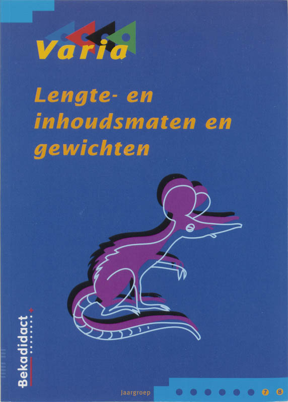 Omslag van Varia lengte- en inhoudsmaten en gewichten