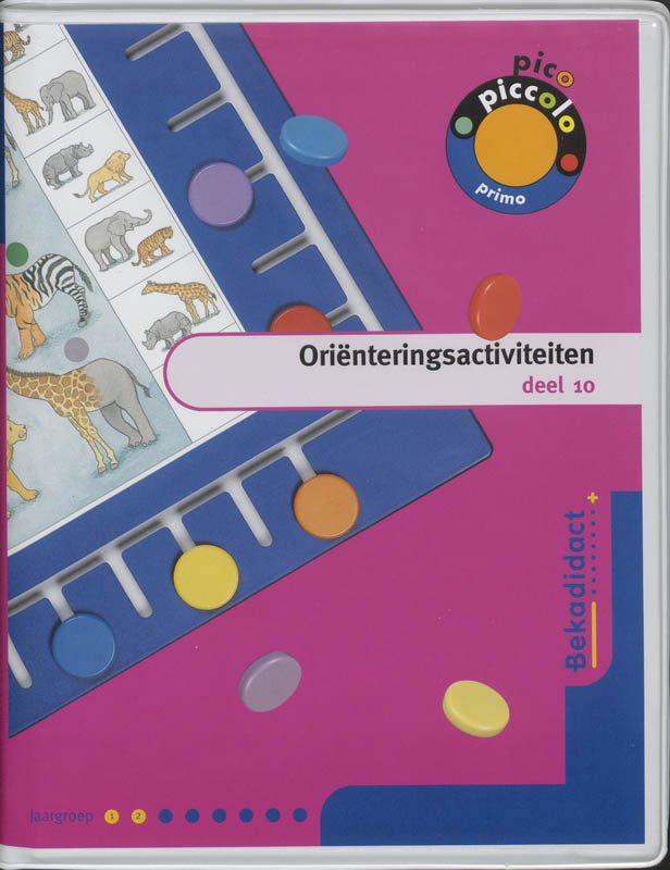 Omslag van Groep 1 Primo orienteringsactiviteiten 10