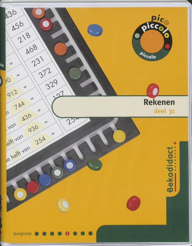 Omslag van Jaargroep 5 Rekenen 3c
