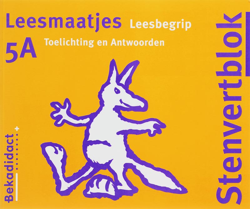 Omslag van Toelichting en antwoorden