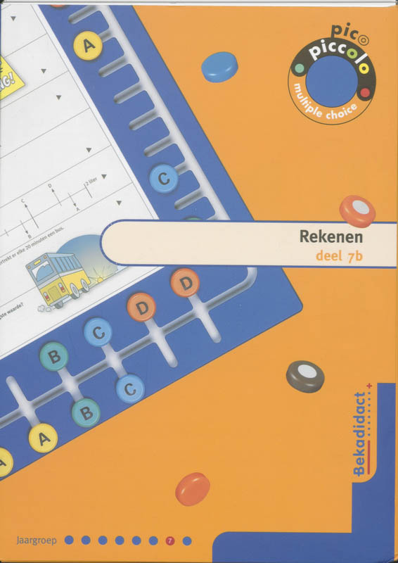 Omslag van Rekenen 7b groep 7