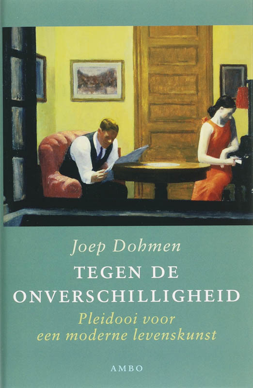 Omslag van Tegen de onverschilligheid