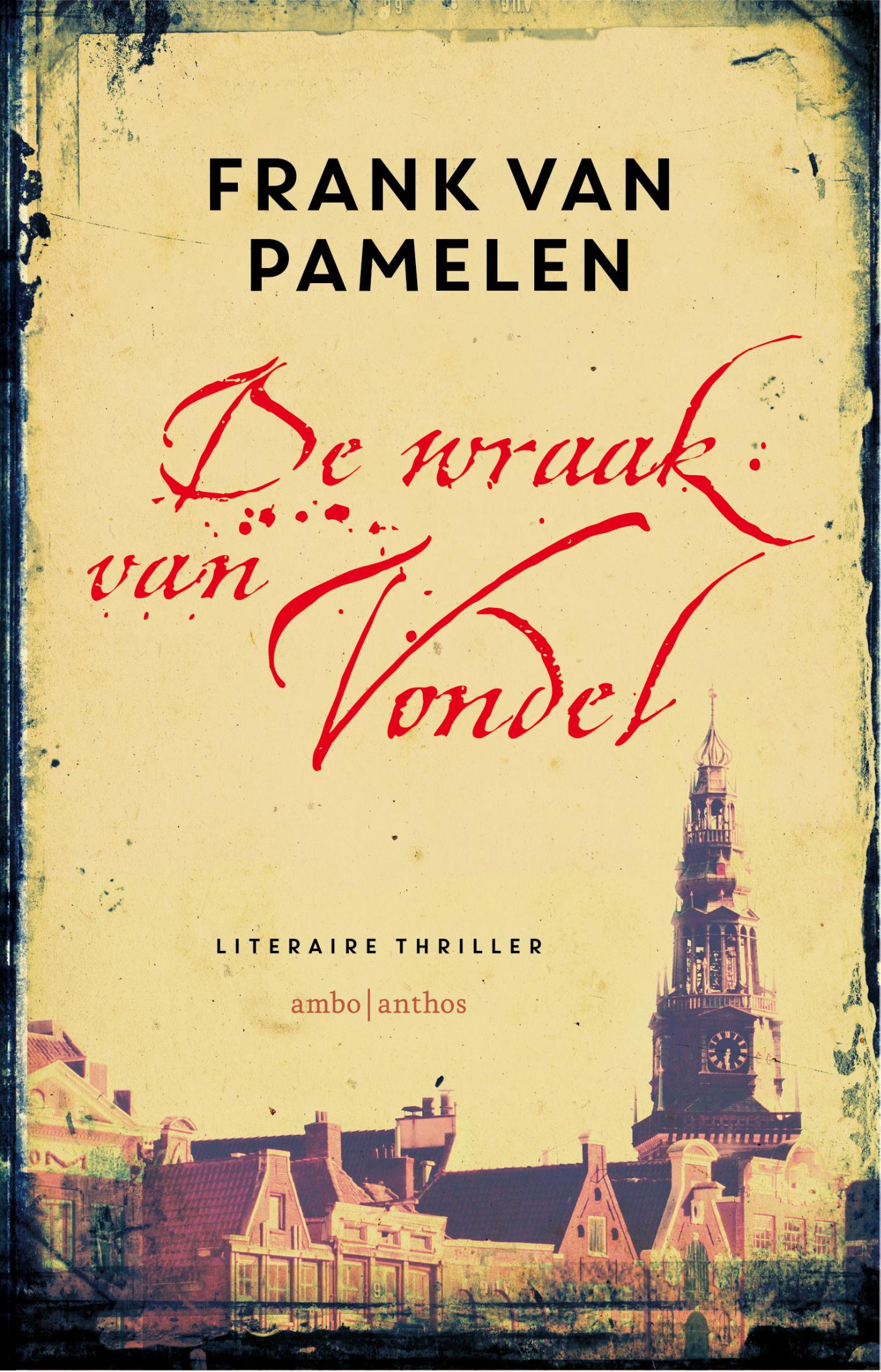 Omslag van De wraak van Vondel