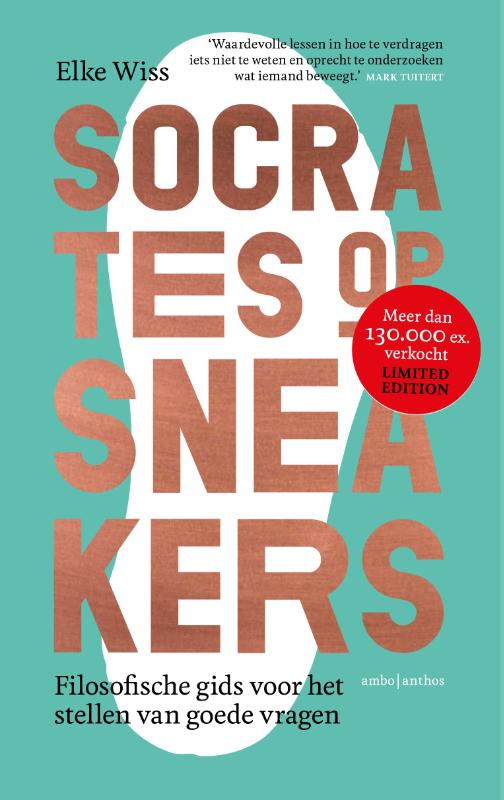 Omslag van Socrates op sneakers