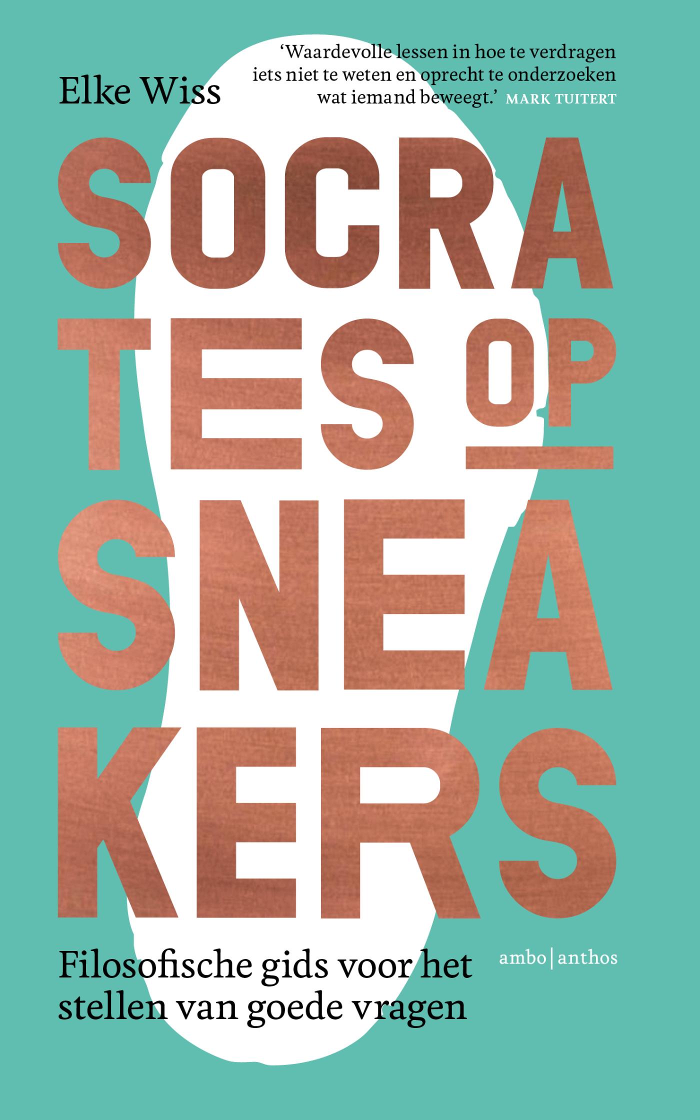 Omslag van Socrates op sneakers