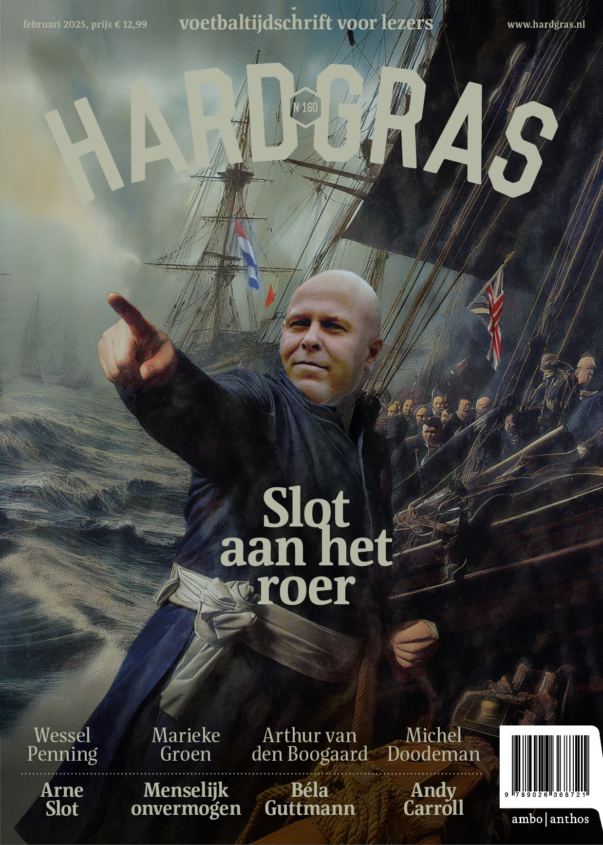 Omslag van Hard gras 160 - februari 2025