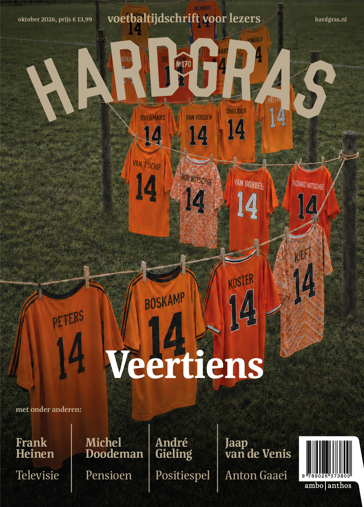 Omslag van Hard gras 170