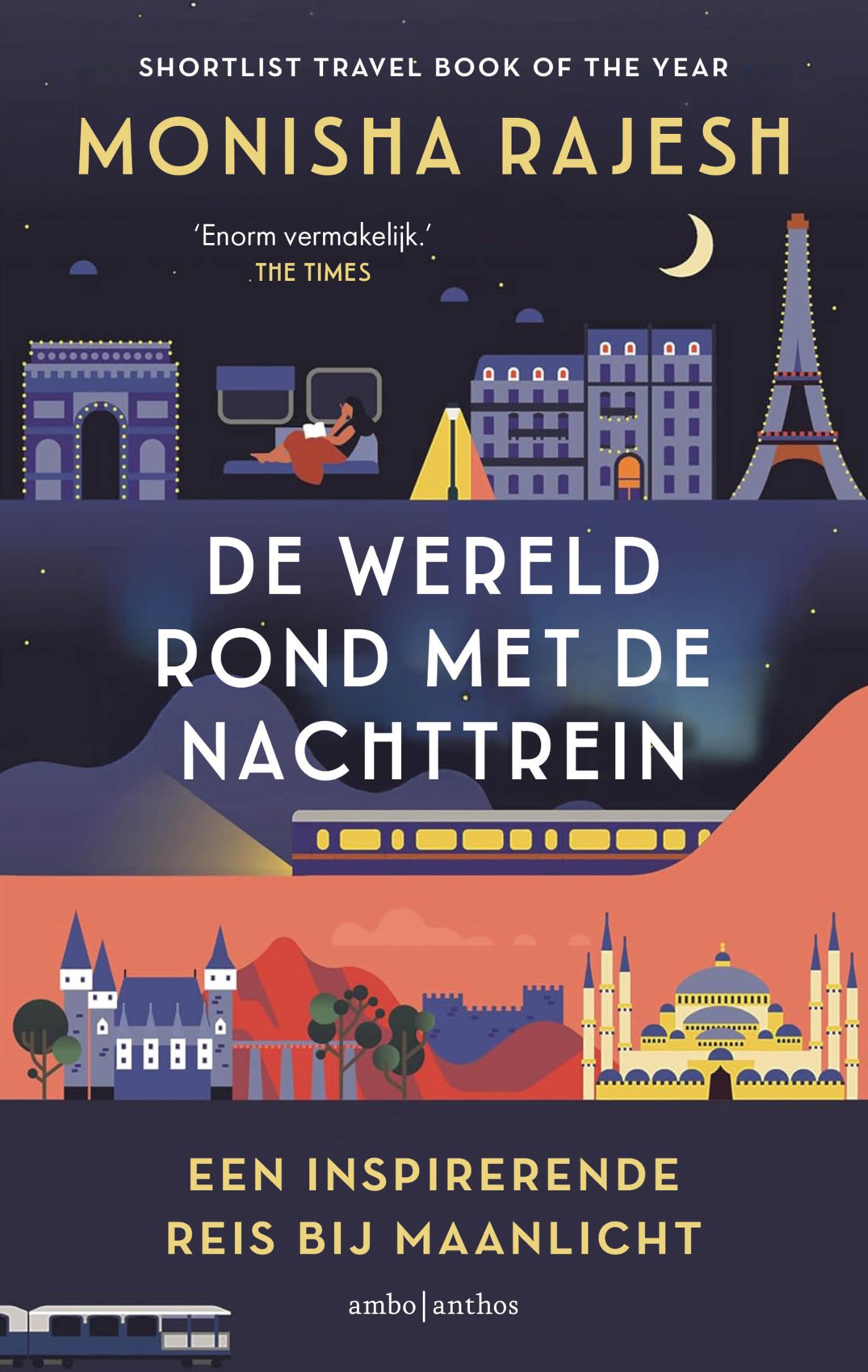 Omslag van De wereld rond met de nachttrein