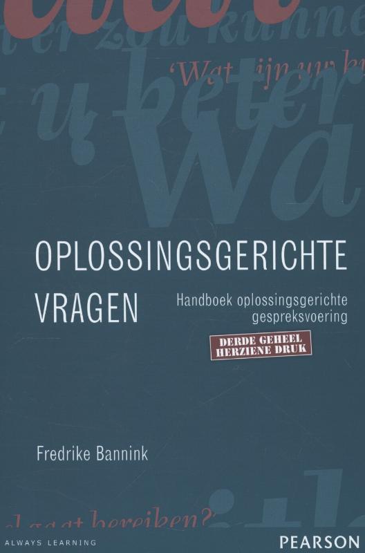 Omslag van Oplossingsgerichte vragen