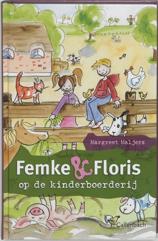 Omslag van Femke en Floris op de kinderboerderij