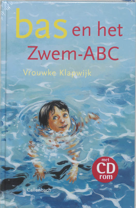 Omslag van Bas en het zwem-abc boek
