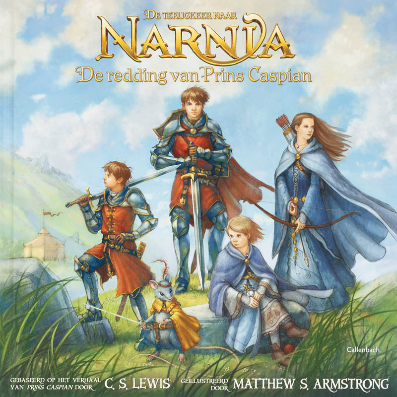 Omslag van Terugkeer naar Narnia / redding van Prins Caspian