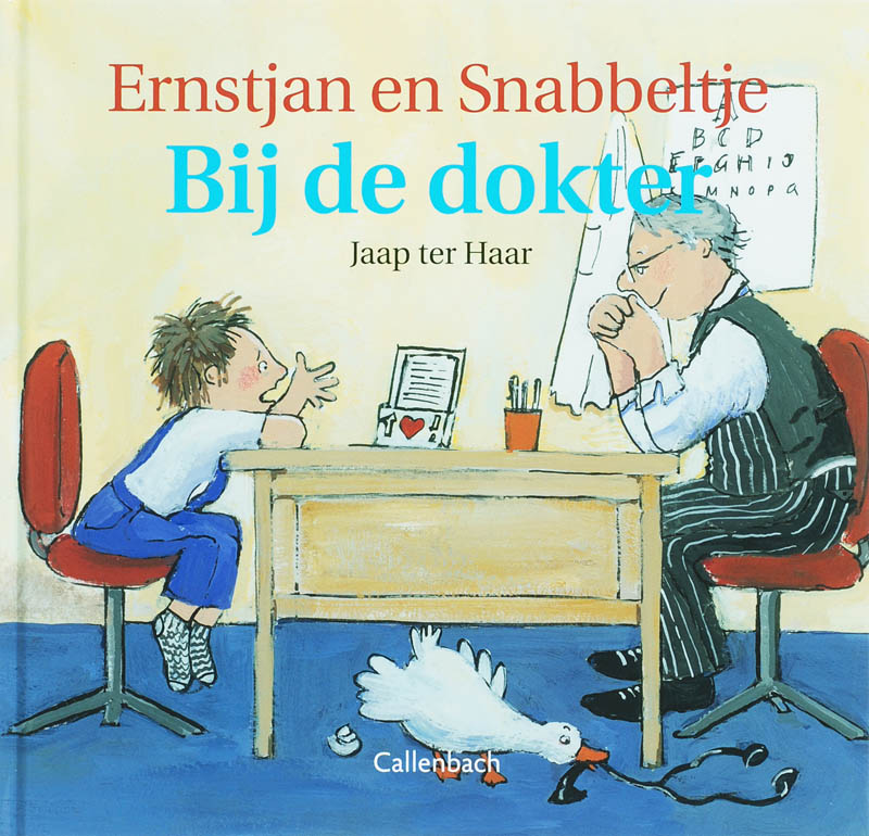 Omslag van Ernstjan en Snabbeltje bij de dokter