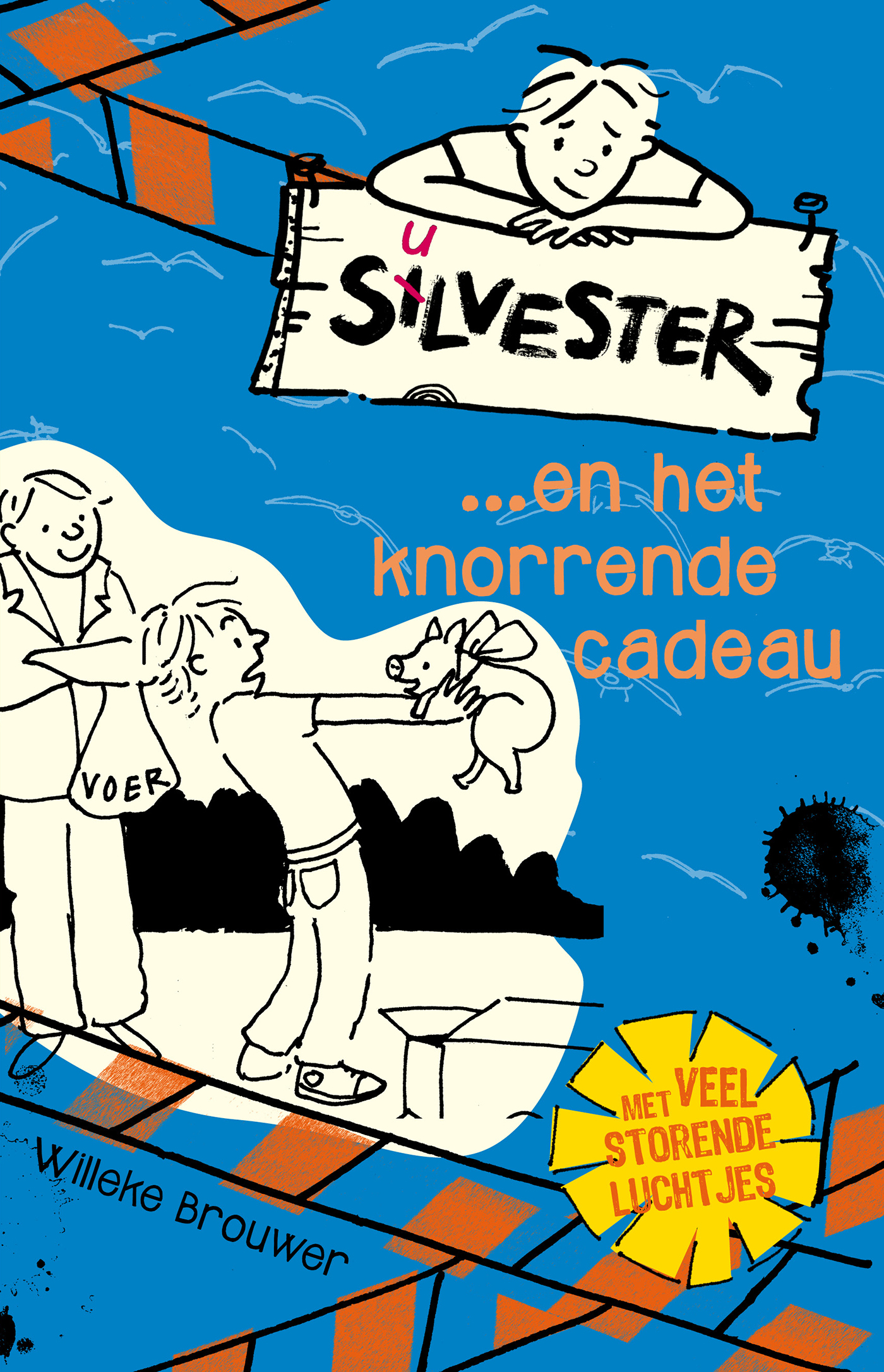 Omslag van Silvester... en het knorrende cadeau