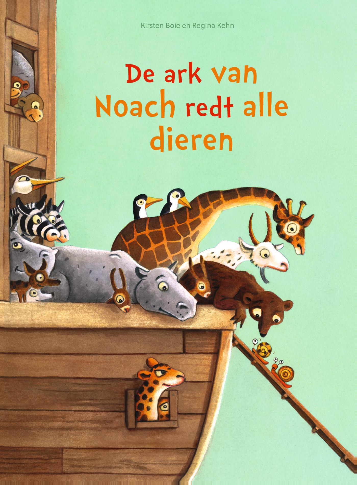Omslag van De ark van Noach redt alle dieren
