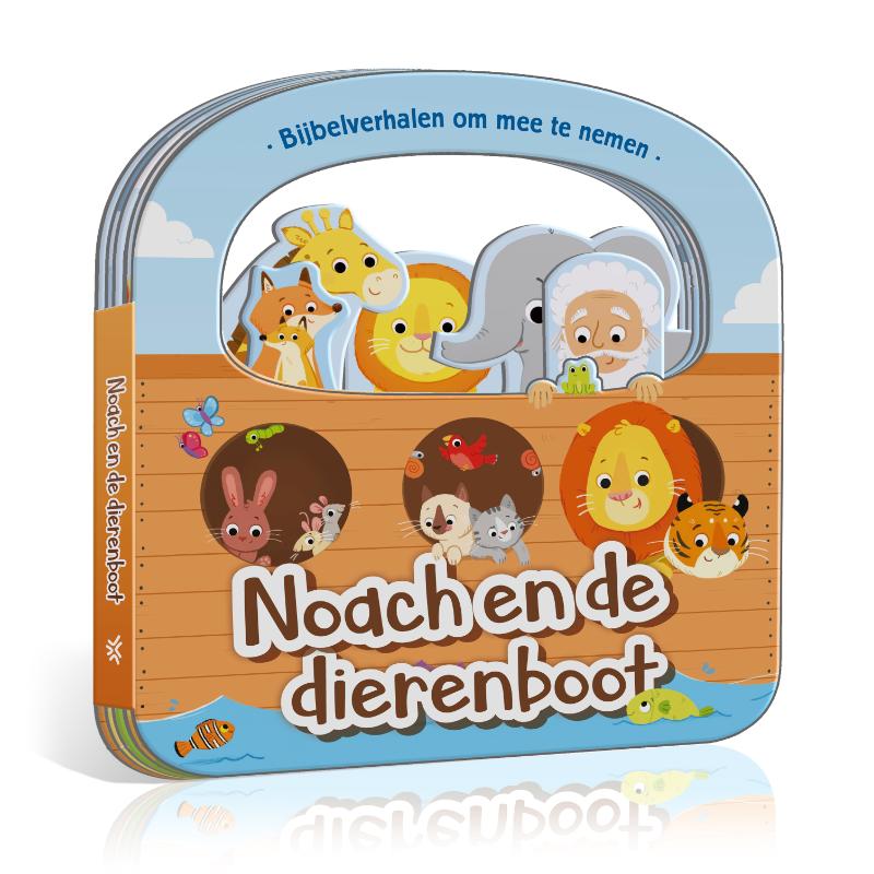 Omslag van Noach en de dierenboot