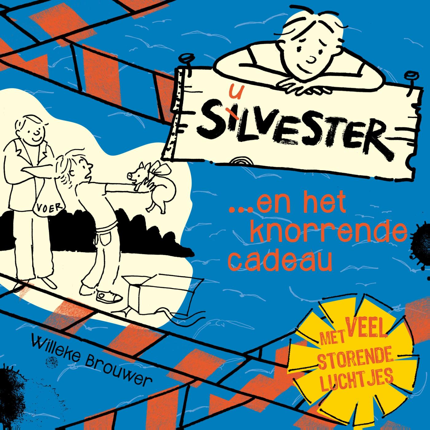 Omslag van Silvester en het knorrende cadeau