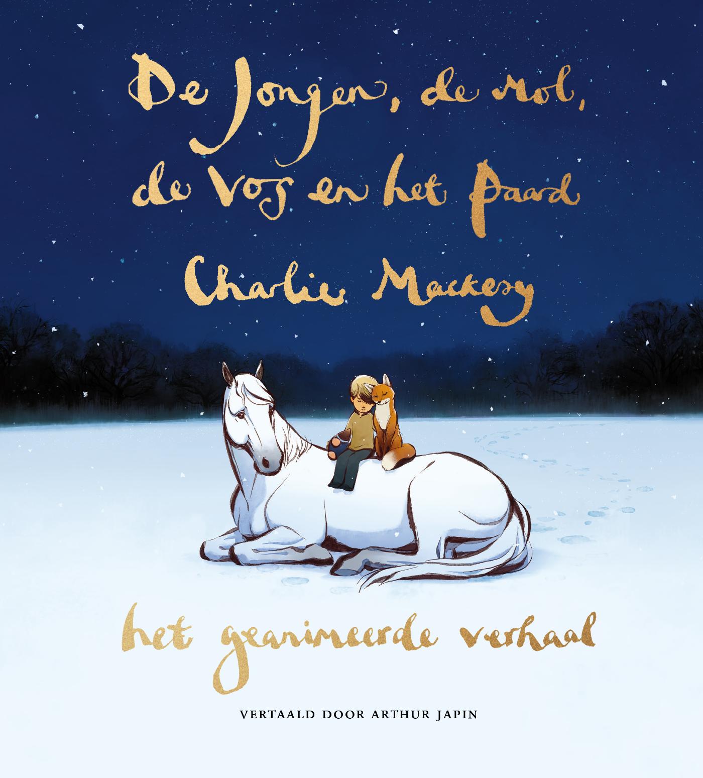Omslag van De jongen, de mol, de vos en het paard - het geanimeerde verhaal