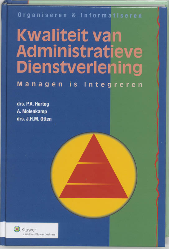 Omslag van Kwaliteit van administratieve dienstverlening