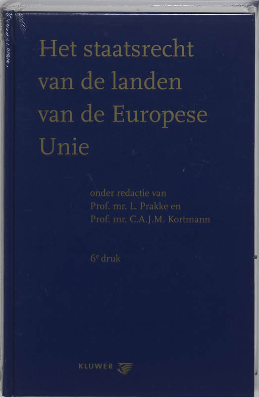 Omslag van Het staatsrecht van de landen van de Europese Unie