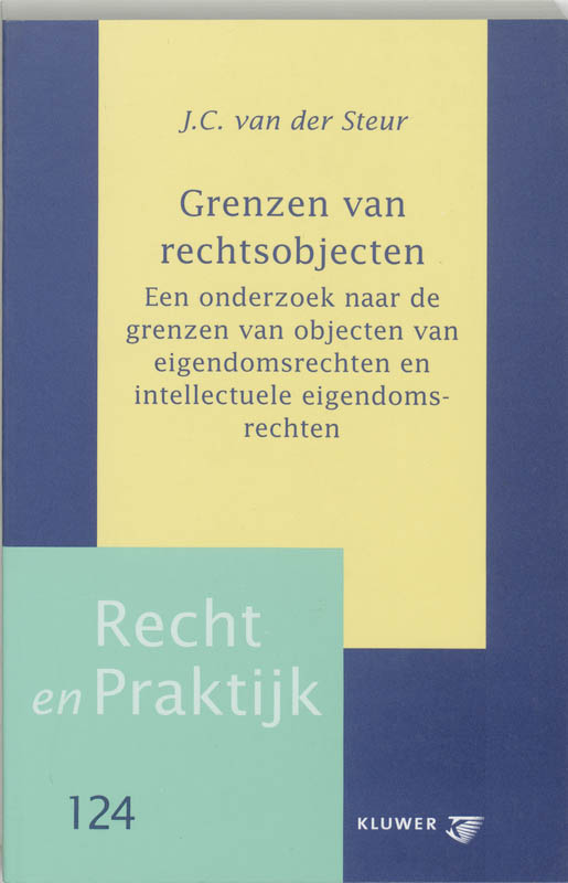 Omslag van Grenzen van rechtsobjecten