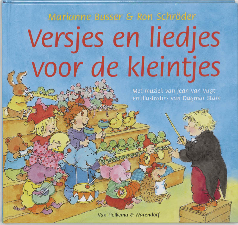 Omslag van Liedjes en versjes voor de kleintjes
