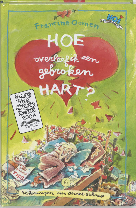 Omslag van Hoe overleef ik een gebroken hart?