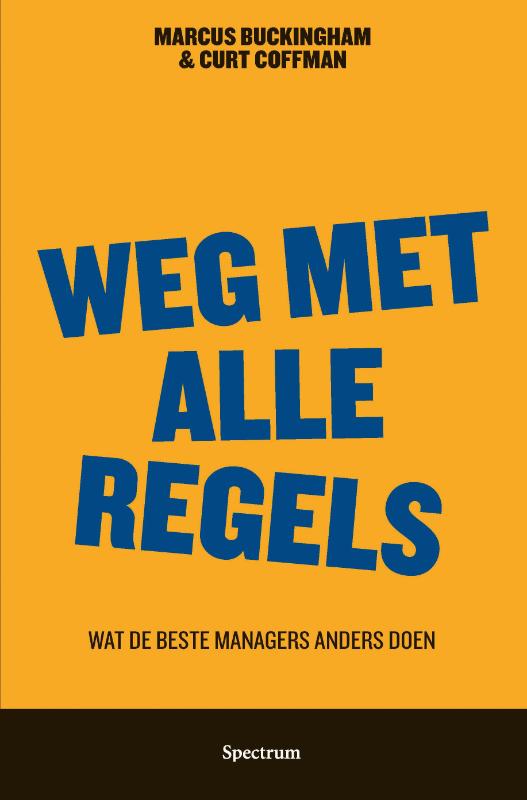 Omslag van Weg met alle regels