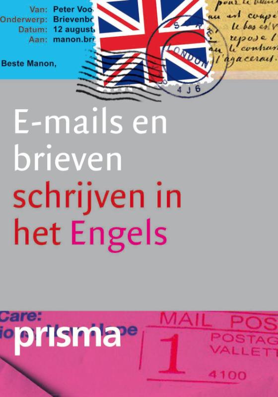 Omslag van E-mails en brieven schrijven in het Engels