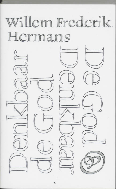 Omslag van De god Denkbaar, Denkbaar de god