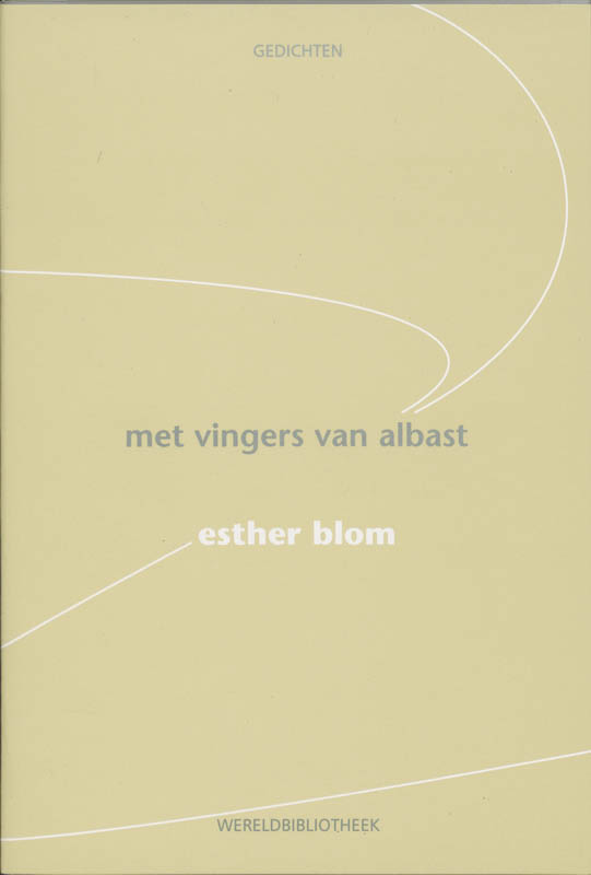Omslag van Met vingers van albast
