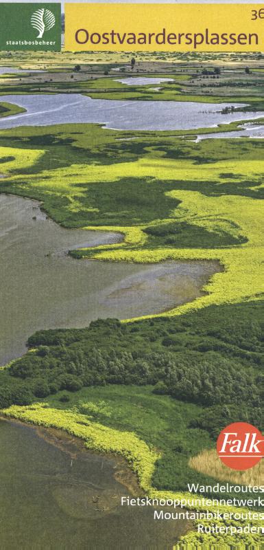 Omslag van Falk Staatsbosbeheer wandelkaart 36.NP Oostvaardersplassen