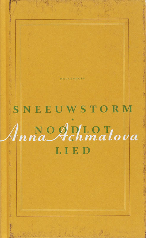 Omslag van Sneeuwstorm, noodlot, lied