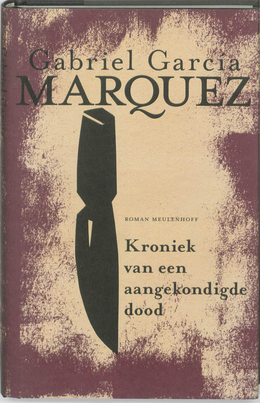 Omslag van Kroniek van een aangekondigde dood