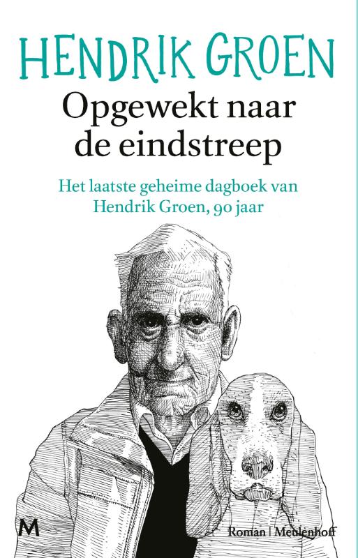 Omslag van Opgewekt naar de eindstreep