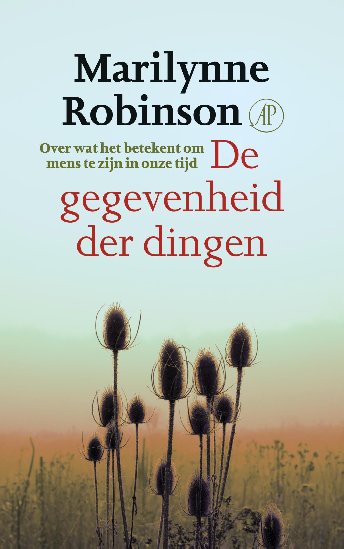 Omslag van De gegevenheid der dingen