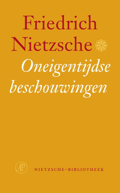 Omslag van Oneigentijdse beschouwingen