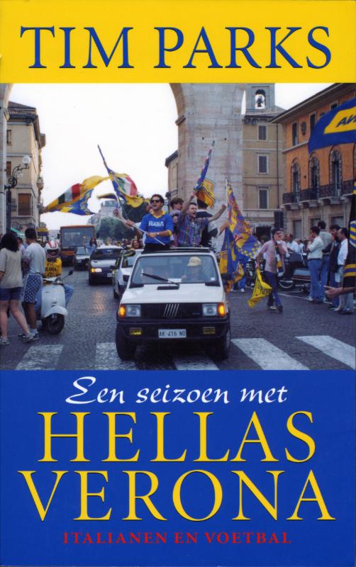 Omslag van Een seizoen met Hellas Verona