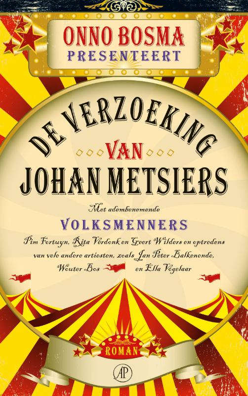 Omslag van De verzoeking van Johan Metsiers