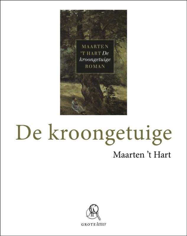 Omslag van De kroongetuige (grote letter)