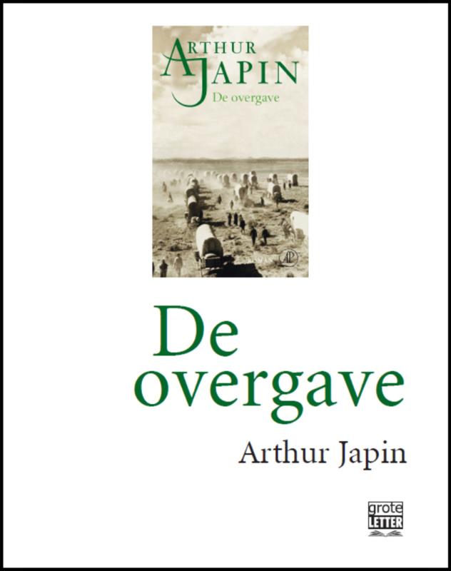 Omslag van De overgave - grote letter
