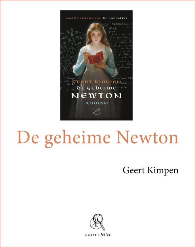 Omslag van De geheime Newton - grote letter