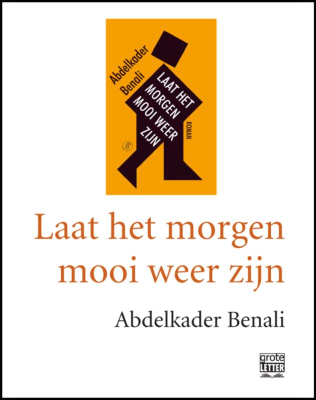 Omslag van Laat het morgen mooi weer zijn - grote letter