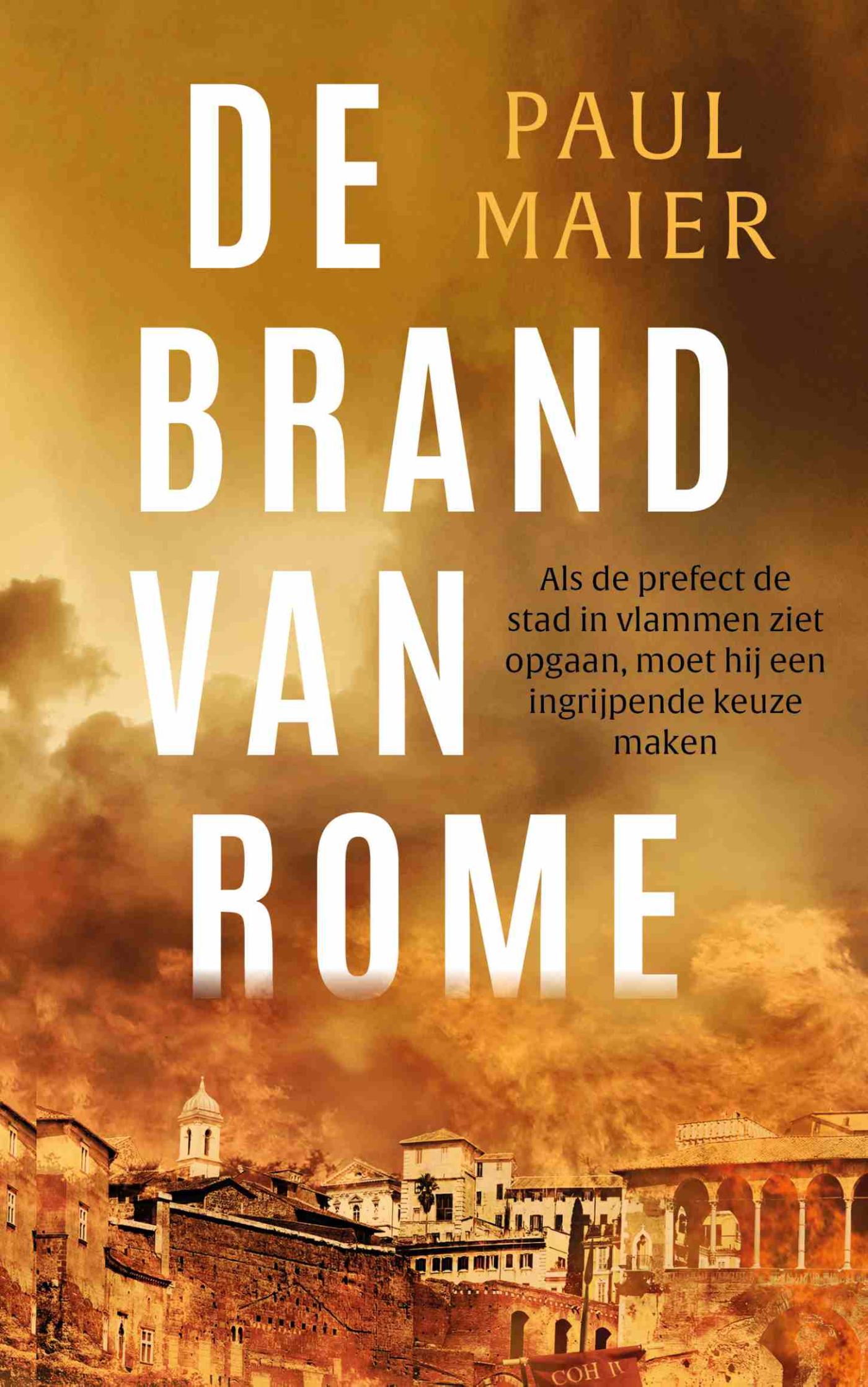 Omslag van De brand van Rome