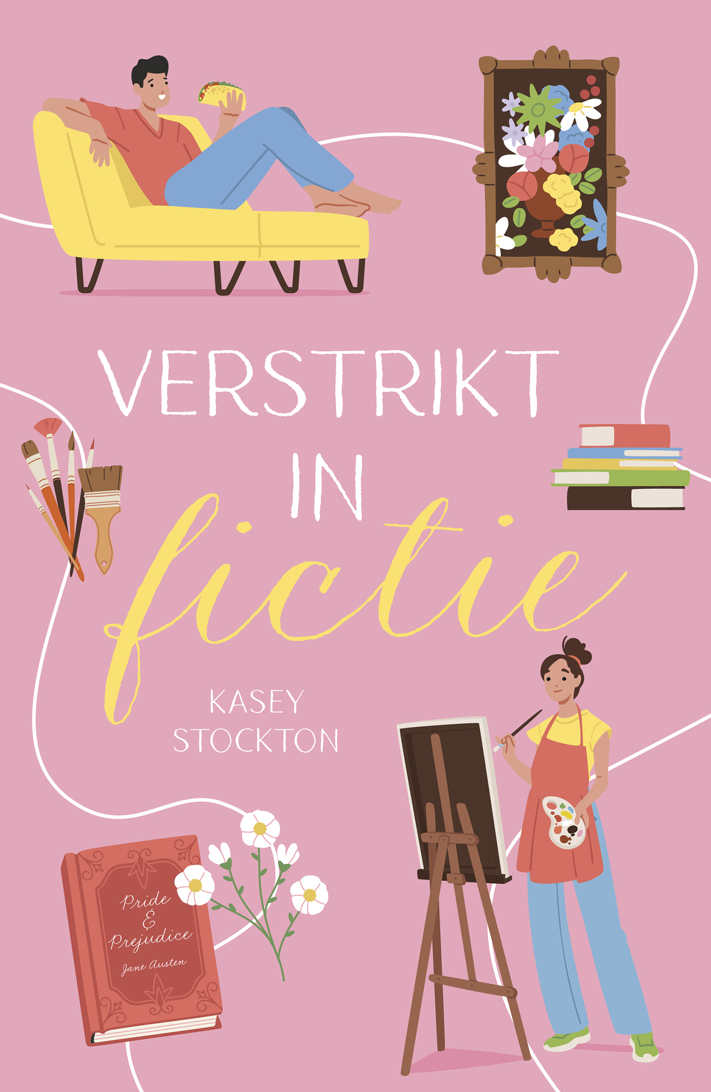 Omslag van Verstrikt in fictie